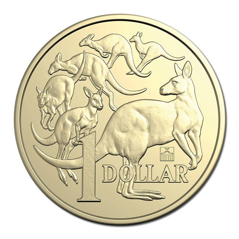 $1 2026 Mob of Six Roos - Brandenburg Gate Privy WMF Berlin