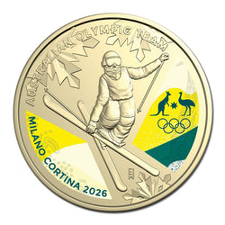 $1 2026 Winter Olympics Coloured UNC - LIMIT 2