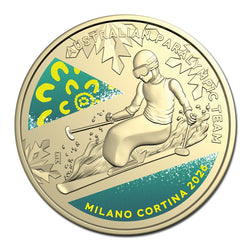 $1 2026 Winter Paralympics Coloured UNC - LIMIT 2