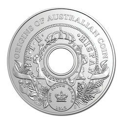 $1 2026 Origins of Australian Coin - Holey Dollar UNC