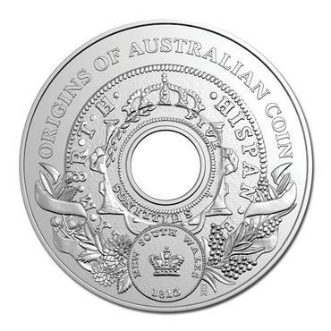 $1 2026 Origins of Australian Coin - Holey Dollar UNC
