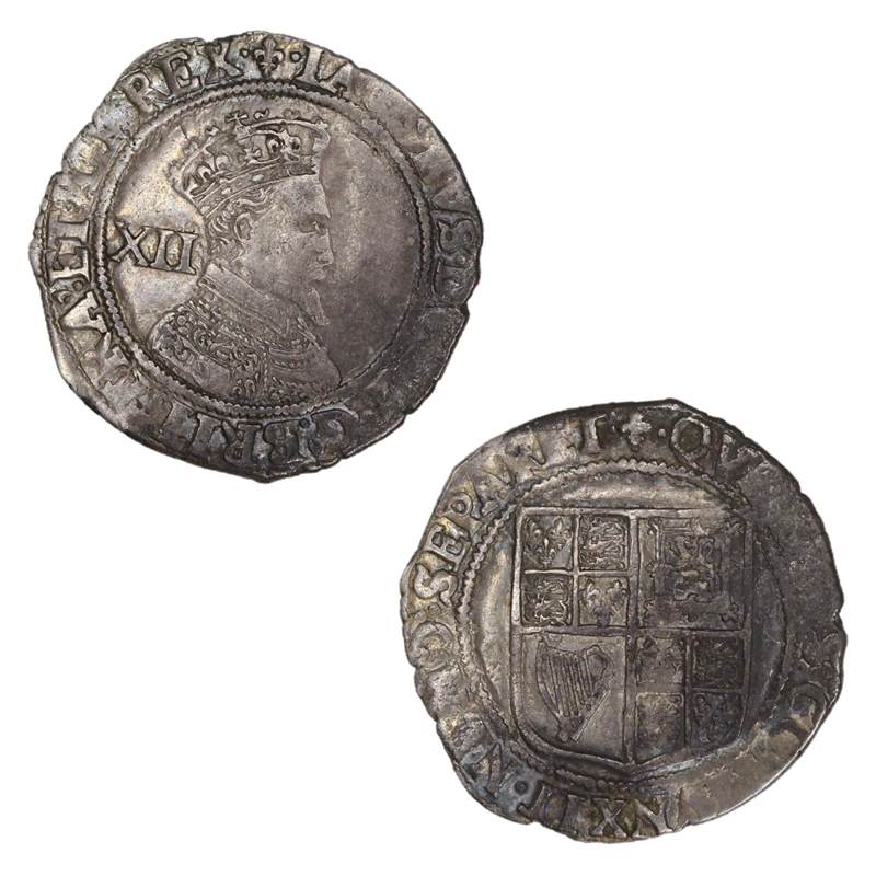England 1603-1625 James I Silver Shilling VF