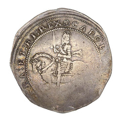 England 1642-1643 N/D Charles I Silver Crown F-VF