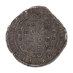 England 1644 Charles I Silver Crown VF