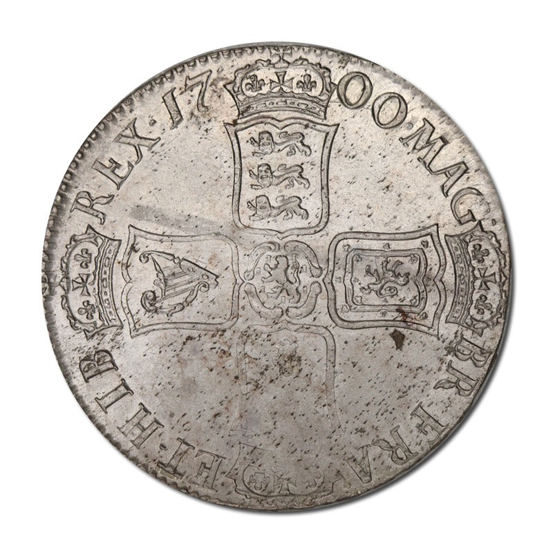 Great Britain 1700 William III Silver Crown