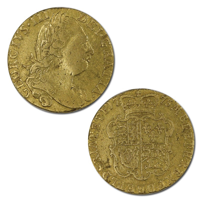 Great Britain 1775 George III Gold Guinea Fine