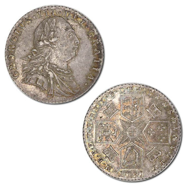 Great Britain 1787 George III Sixpence