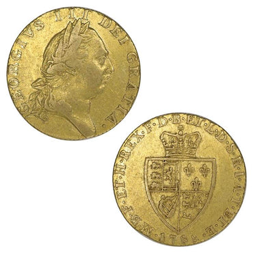 Great Britain 1788 Gold Spade Guinea nVF