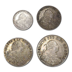 Great Britain 1800 George III Maundy Set VF-EF