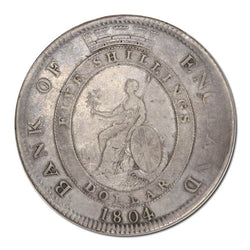 Great Britain 1804 Bank of England George III Silver Dollar