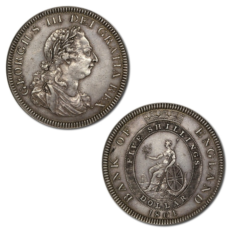 Great Britain 1804 Bank of England George III Silver Dollar