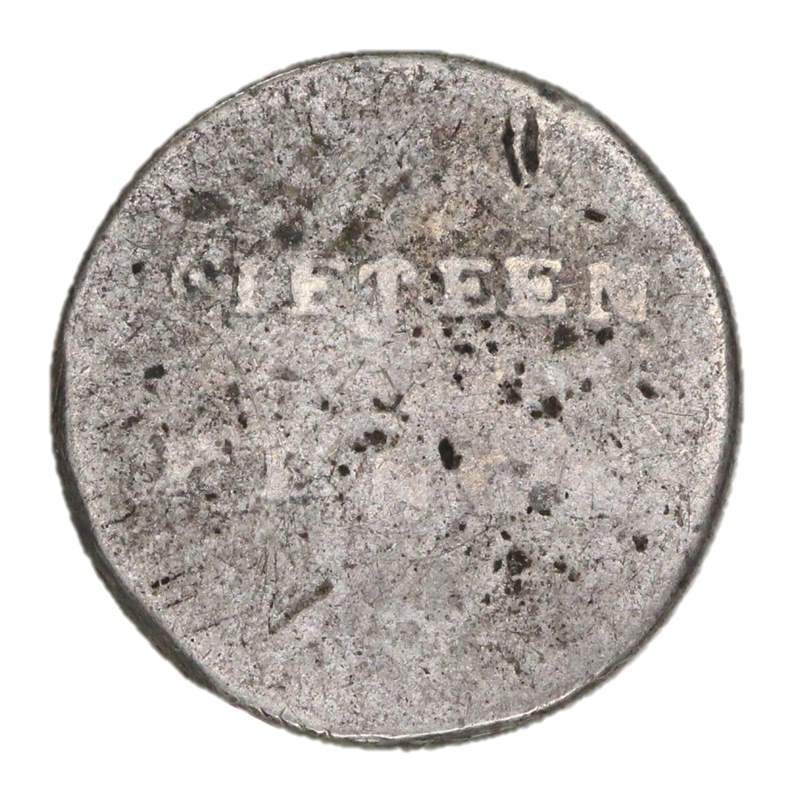 New South Wales 1813 Fifteen Pence (Dump) E/3