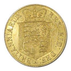 Great Britain 1817 Gold Half Sovereign EF