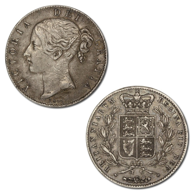 Great Britain 1844 Victoria Silver Crown