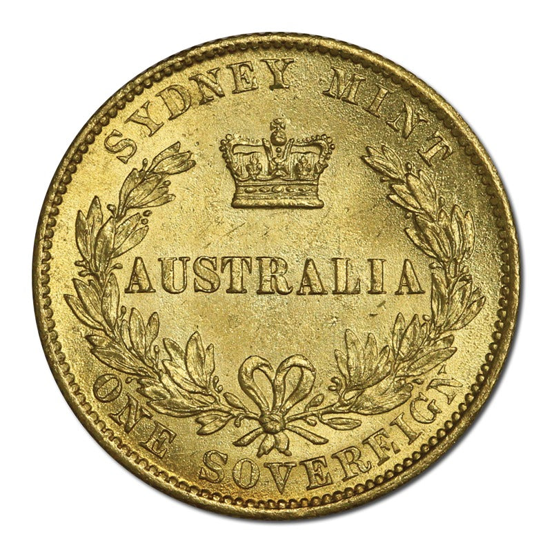 1867 Sydney Mint Victoria Gold Sovereign Lustrous CHOICE UNC