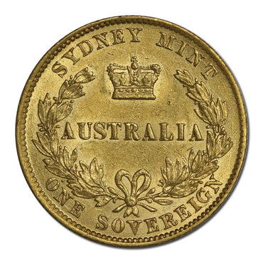 1868 Sydney Mint Victoria Gold Sovereign EF 'The Douro Cargo'