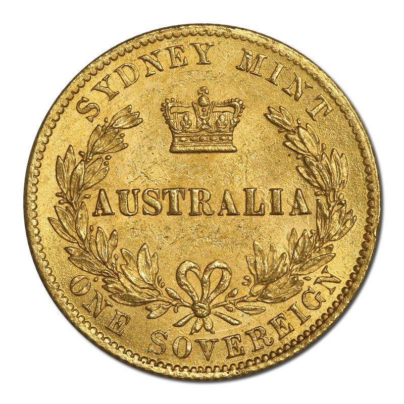 1870 Sydney Mint Gold Sovereign "THE DOURO CARGO SHIPWRECK" Choice UNC