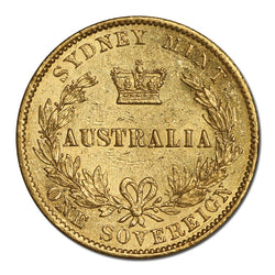 1870 Sydney Mint Gold Sovereign VF