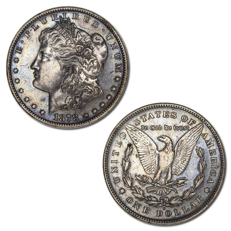 USA 1878 'S' San Francisco Silver Morgan Dollar