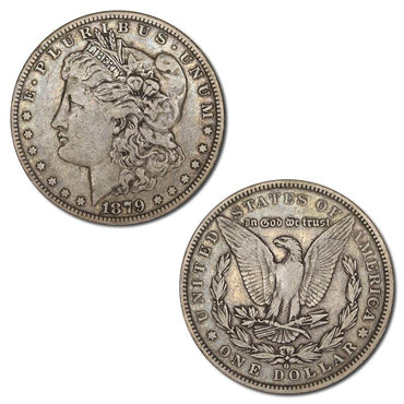 USA 1879 'O' New Orleans Silver Morgan One Dollar
