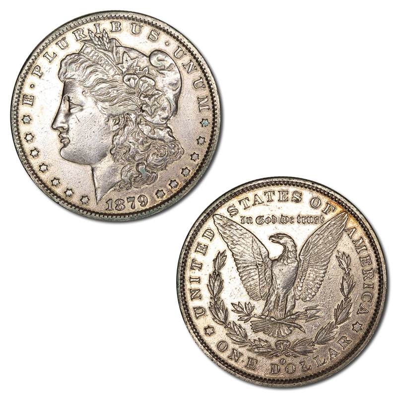 USA 1879 'O' New Orleans Silver Morgan One Dollar