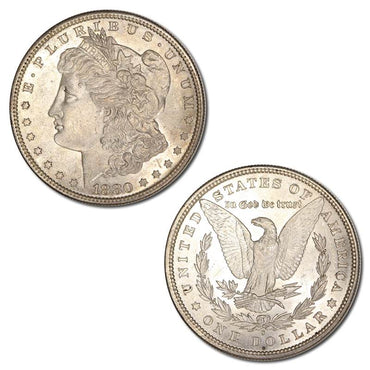 USA 1880 San Francisco Morgan Silver One Dollar
