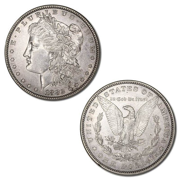 USA 1882 Philadelphia Morgan Silver Dollar