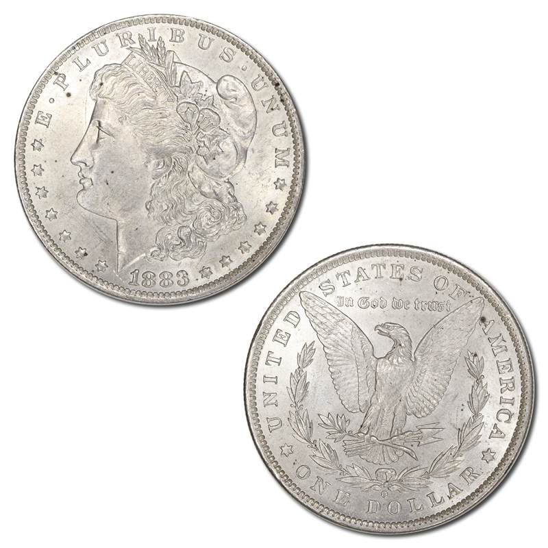 USA 1883 O New Orleans Morgan Silver Dollar