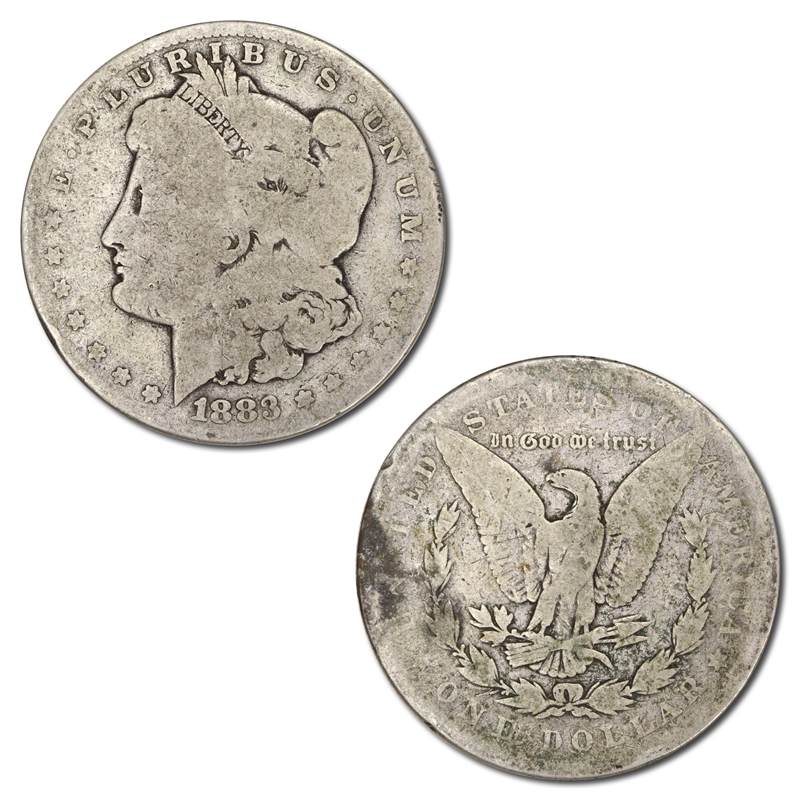 USA 1883 Philadelphia Morgan Silver Dollar