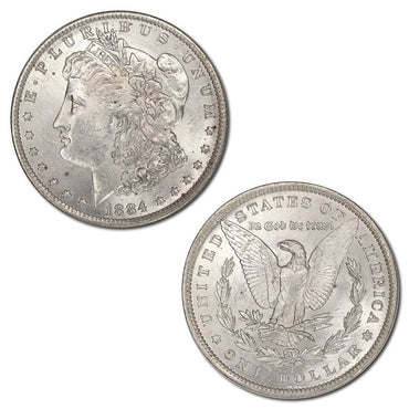 USA 1884 'O' New Orleans Silver Morgan Dollar