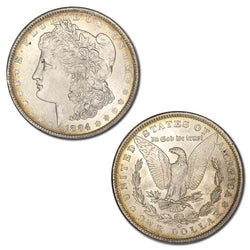 USA 1884 'O' New Orleans Silver Morgan Dollar