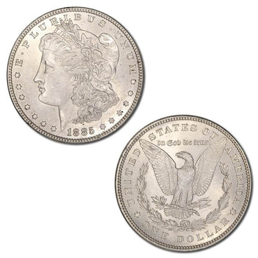 USA 1885 Philadelphia Morgan Silver Dollar
