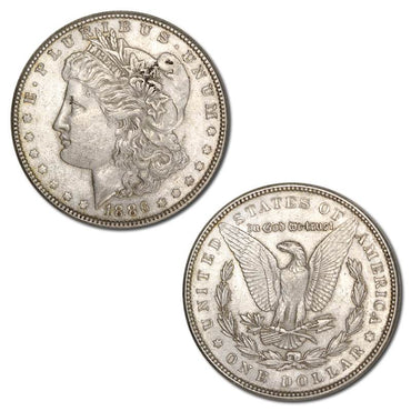 USA 1886 Philadelphia Morgan Silver Dollar