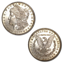 USA 1887 Philadelphia Morgan Silver Dollar