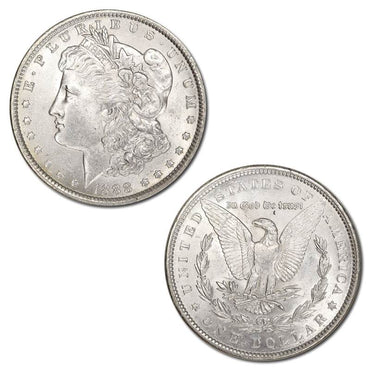 USA 1888 Philadelphia Morgan Silver Dollar Lustrous CHOICE UNC