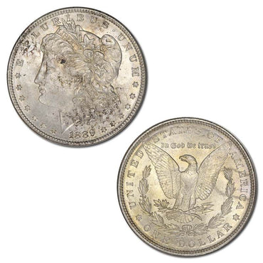 USA 1889 Philadelphia Morgan Silver One Dollar