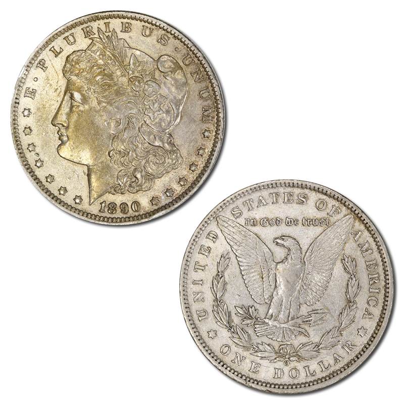 USA 1890 'O' New Orleans Morgan Silver Dollar