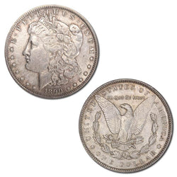 USA 1890 Philadelphia Morgan Silver Dollar