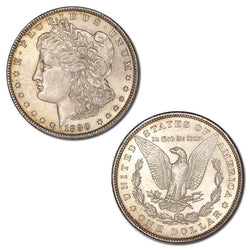 USA 1890 Philadelphia Morgan Silver Dollar
