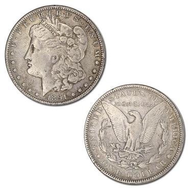 USA 1891 O New Orleans Morgan Silver Dollar