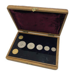 South Africa 1896 Kruger Gold & Silver Set of 7