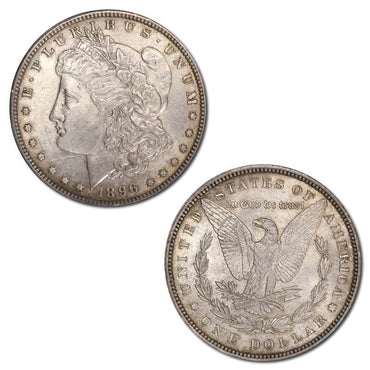 USA 1896 Philadelphia Morgan Silver Dollar