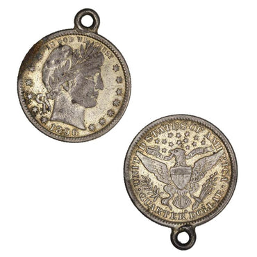 USA 1896 S Silver Quarter (25c) Dollar