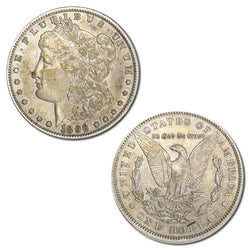 USA 1896 Philadelphia Morgan Silver Dollar