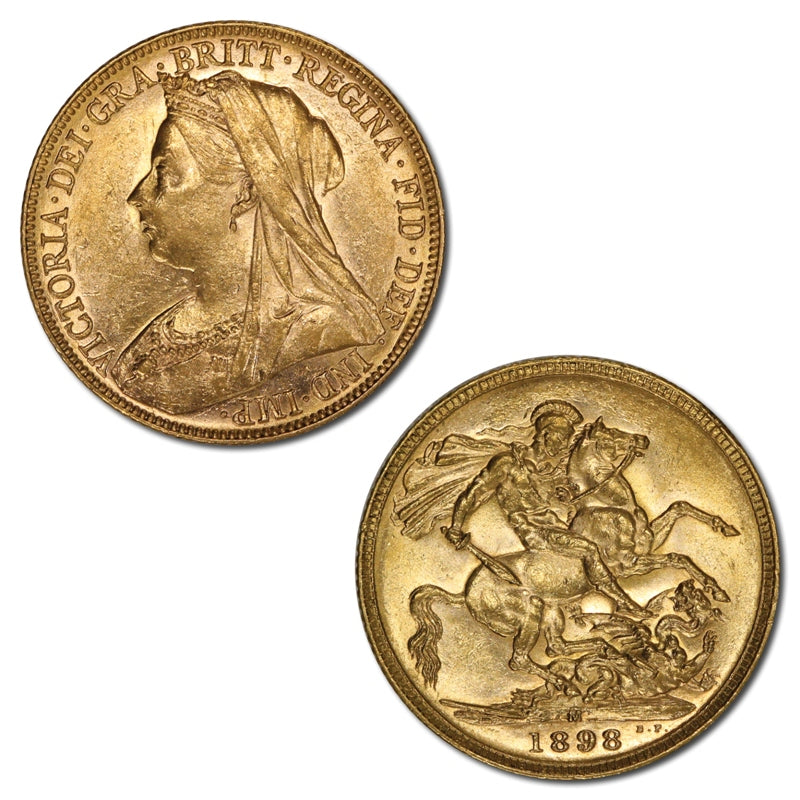 1898 Sydney Gold Sovereign Lustrous nUNC