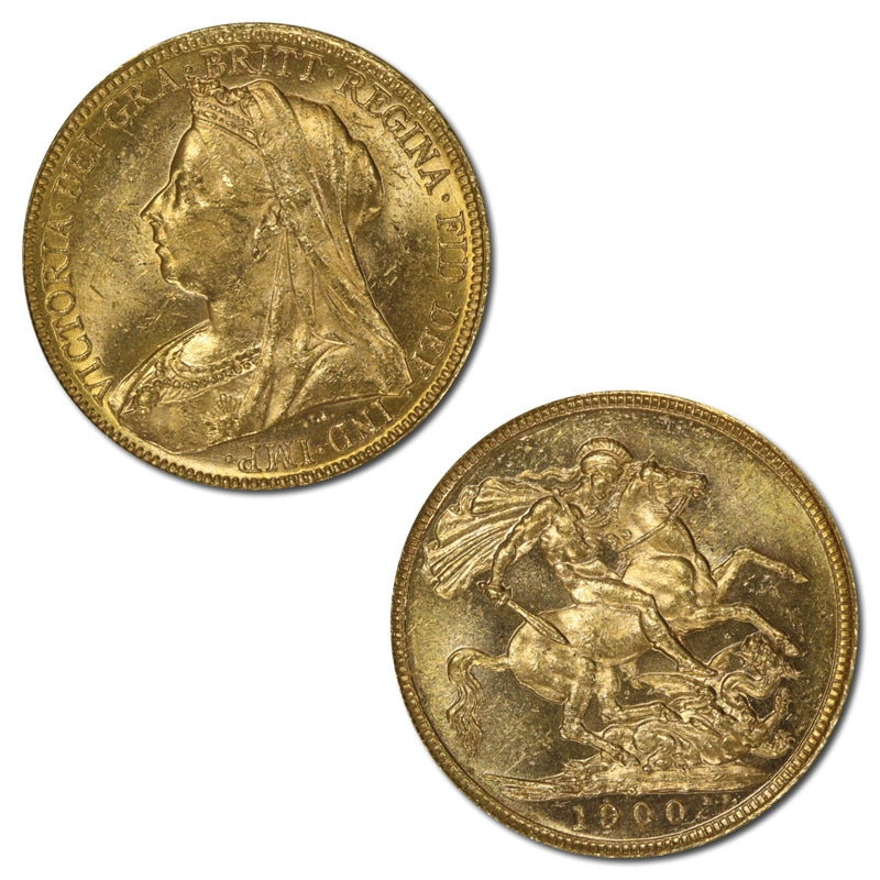 1900 Sydney Gold Sovereign Lustrous UNC