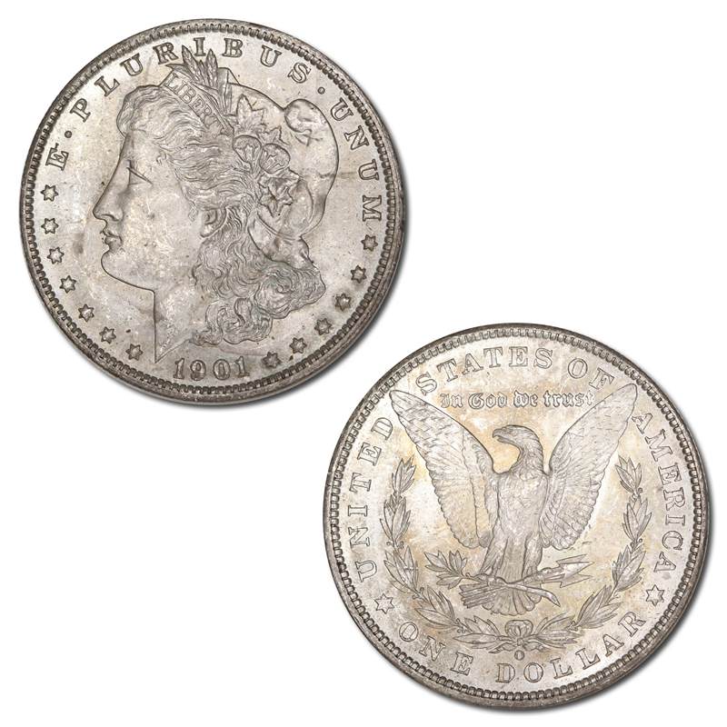 USA 1901 'O' New Orleans Morgan Silver Dollar CHOICE UNC