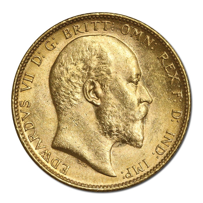 1902 Melbourne George V Gold Sovereign Lustrous CHOICE UNC