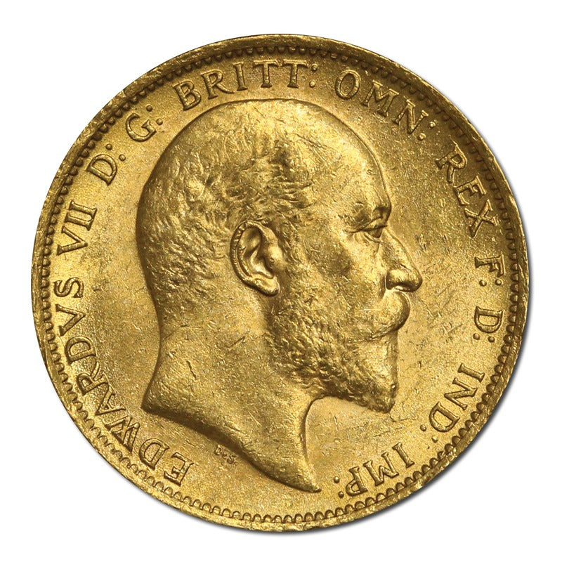1903 Sydney King Edward VII Gold Sovereign Lustrous UNC