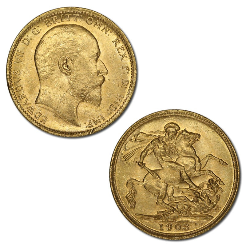 1903 Sydney Gold Sovereign Lustrous UNC